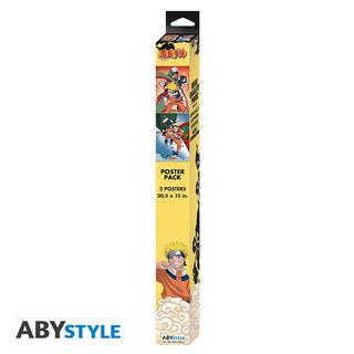 Abystyle  Poster - Set of 2 - Naruto - Equipe 7 