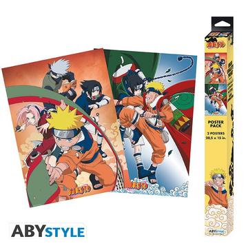 Poster - Pack de 2 - Naruto - Equipe 7