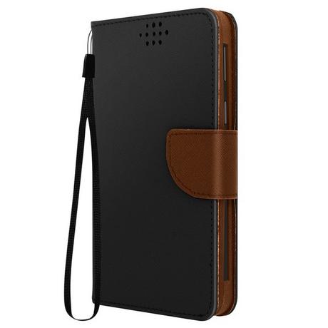 Avizar  Fancy Style Flip-Case Größe XXL – Braun 