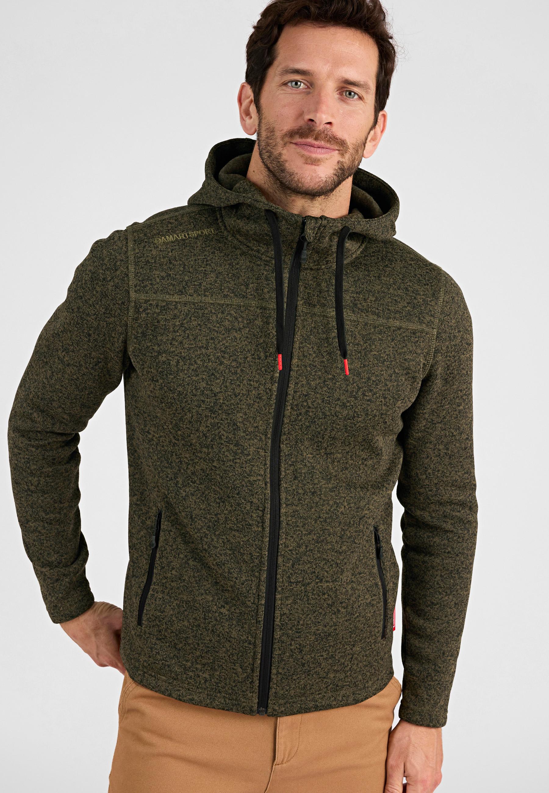 Damart  Fleece-Kapuzenjacke  Thermolactyl 