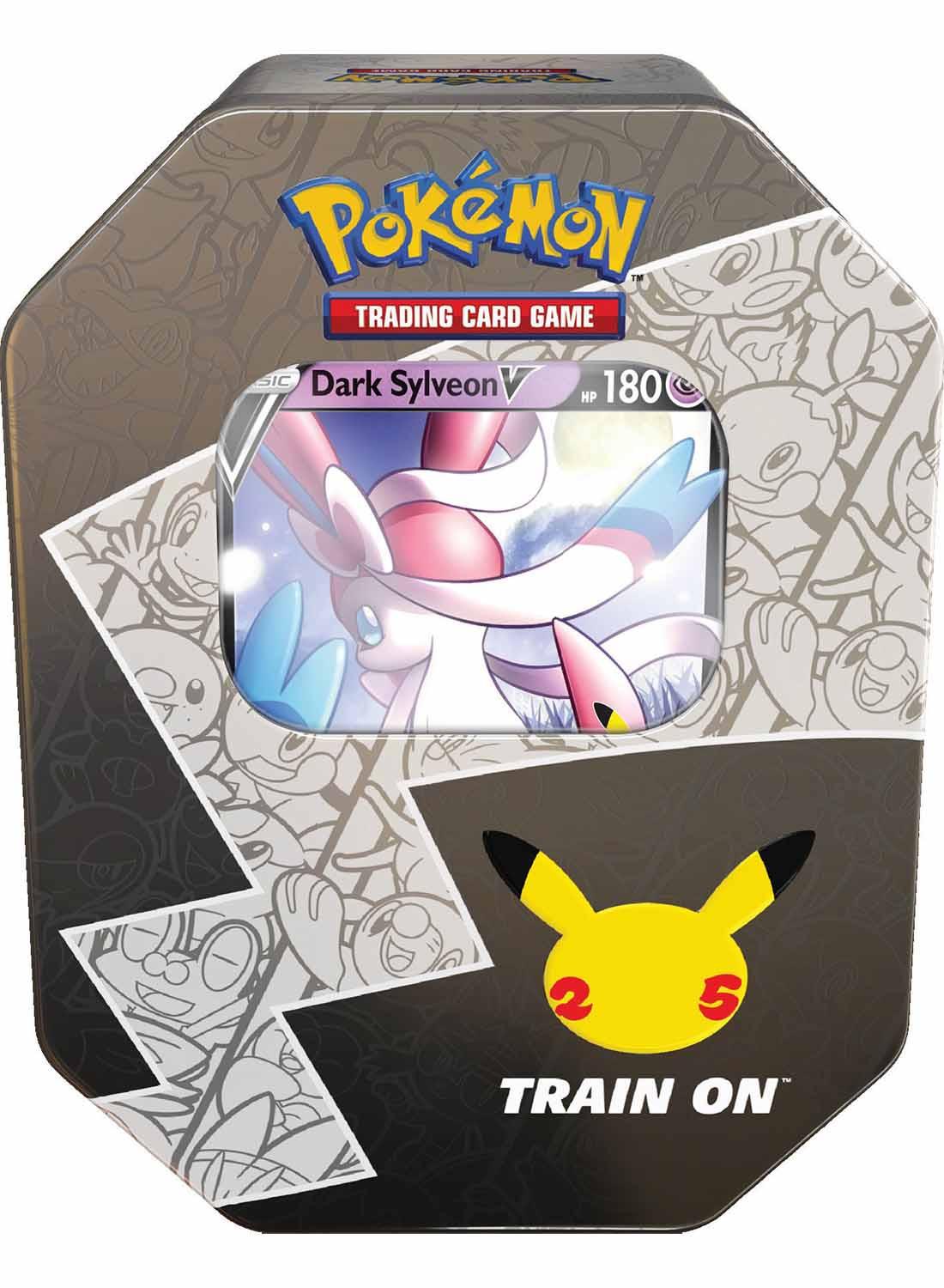 Pokémon  25th Anniversary Celebrations Dark Sylveon V Tin - EN 