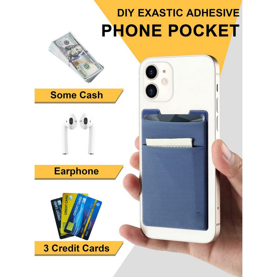 Only-bags.store Minimalistische Pop Up Brieftasche RFID Schutz Kartenhalter  