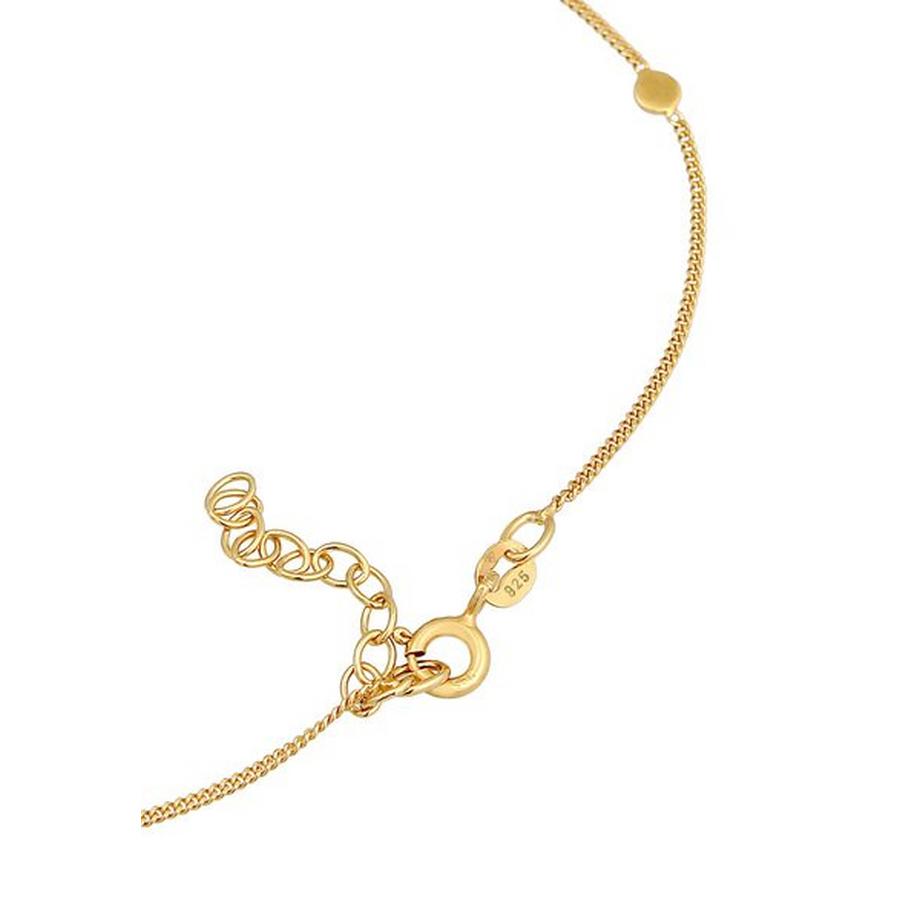 Elli  Fußschmuck Coin Kreis Disc Trend Minimal 