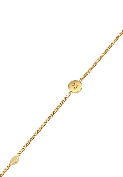 Elli  Fußschmuck Coin Kreis Disc Trend Minimal 