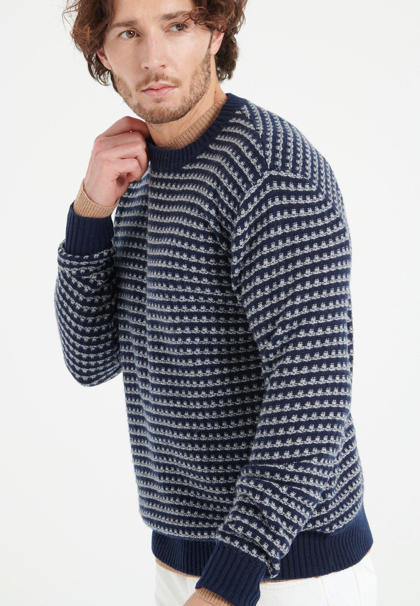 Studio Cashmere8  ZACH 3 Pull col rond 4 fils - 100% cachemire 