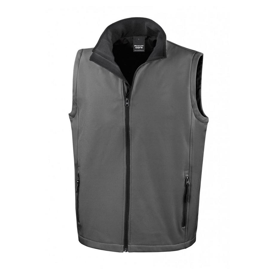 bedruckbare ärellose jacke softshell