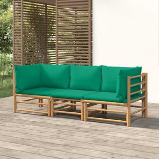 VidaXL Garten lounge set bambus  