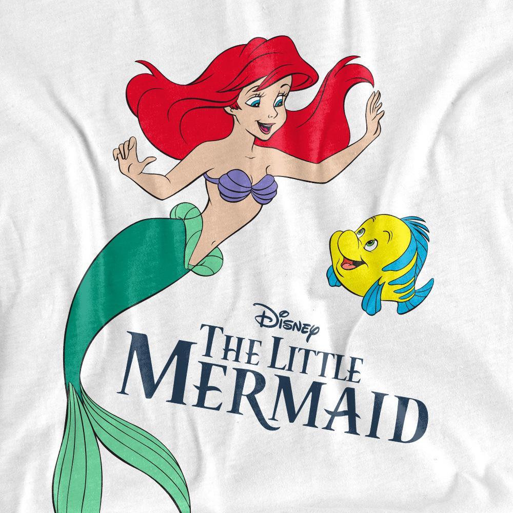 The Little Mermaid Ariel et Polochon T-Shirt Manches Longues  