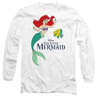 The Little Mermaid Ariel et Polochon T-Shirt Manches Longues  