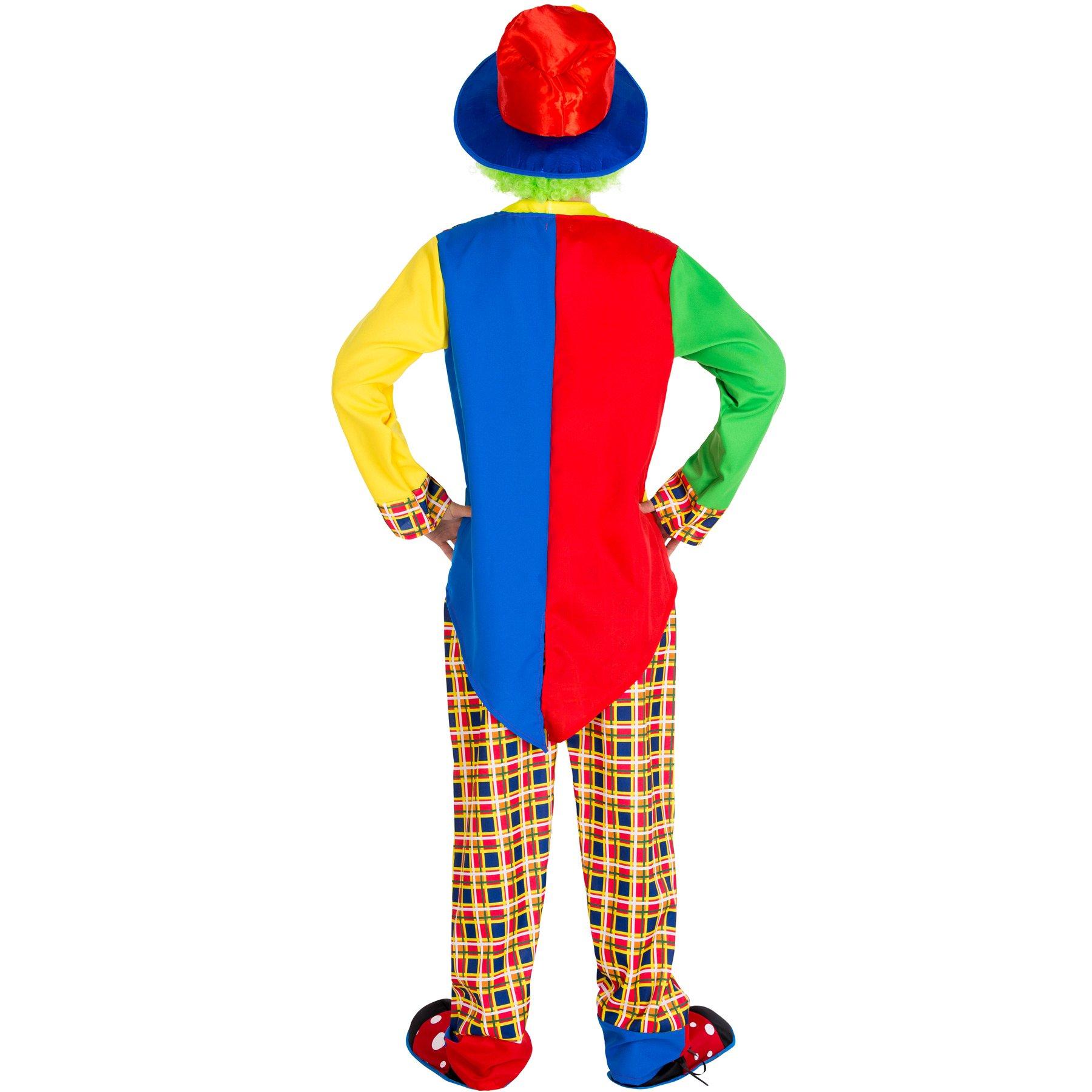 Tectake  Costume da uomo - Clown Alfredo 