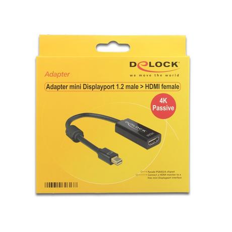 DeLock  Adaptateur  mini-displayport - hdmi passif 