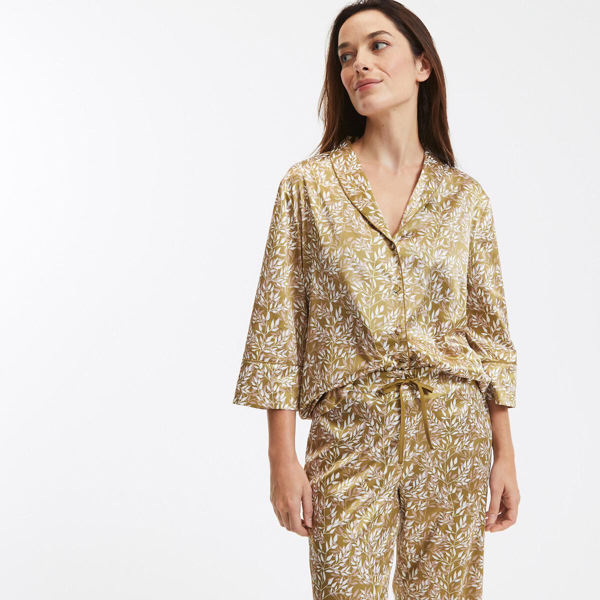 La Redoute Collections  Pyjama imprimé en satin 