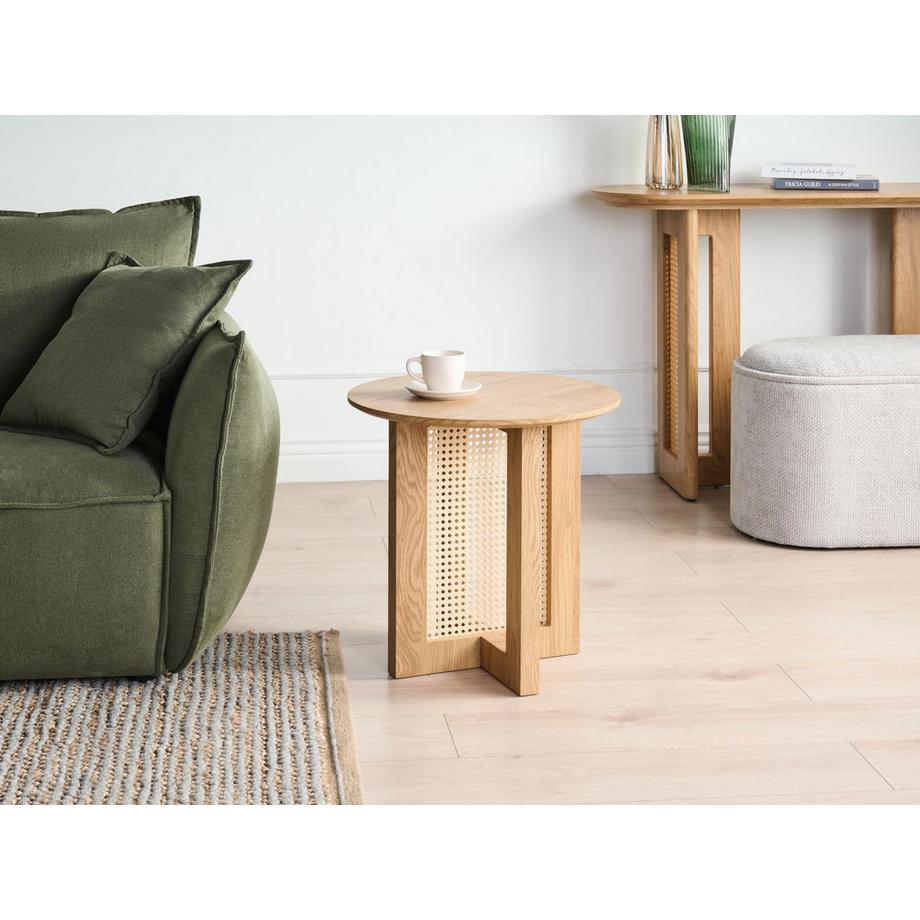 Beliani Tavolino en Fibra a media densità (MDF) Mediterraneo KARLO  