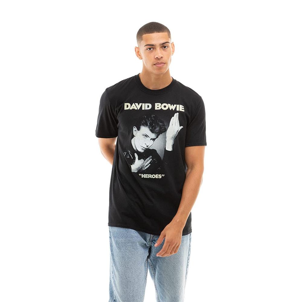 David Bowie  We Can Be Heroes Just For One Day TShirt 