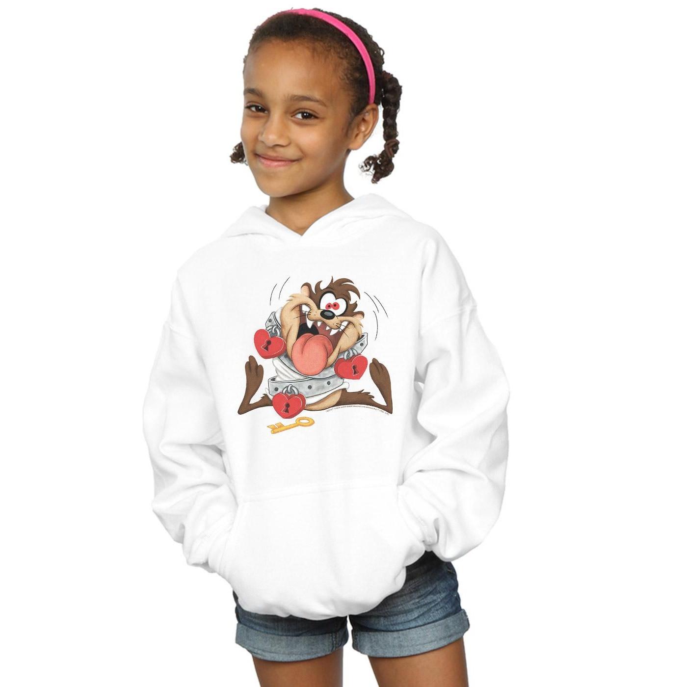 LOONEY TUNES  Sweat à capuche TAZ VALENTINE´S DAY MADLY IN LOVE 