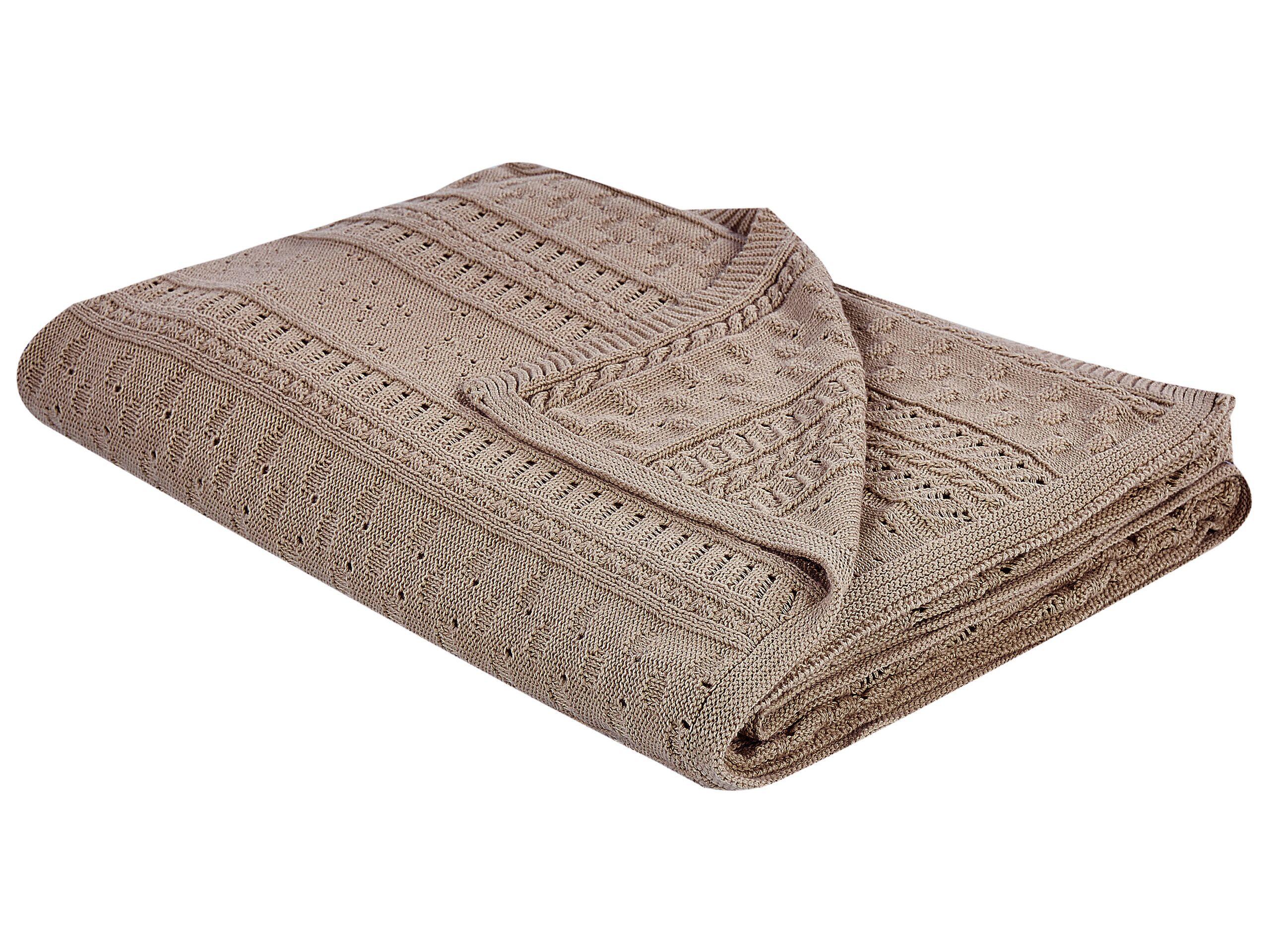 Beliani Tagesdecke aus Baumwolle DAULET  