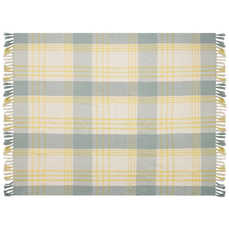 Beliani BETALI Couverture Plaid Classique en Coton  