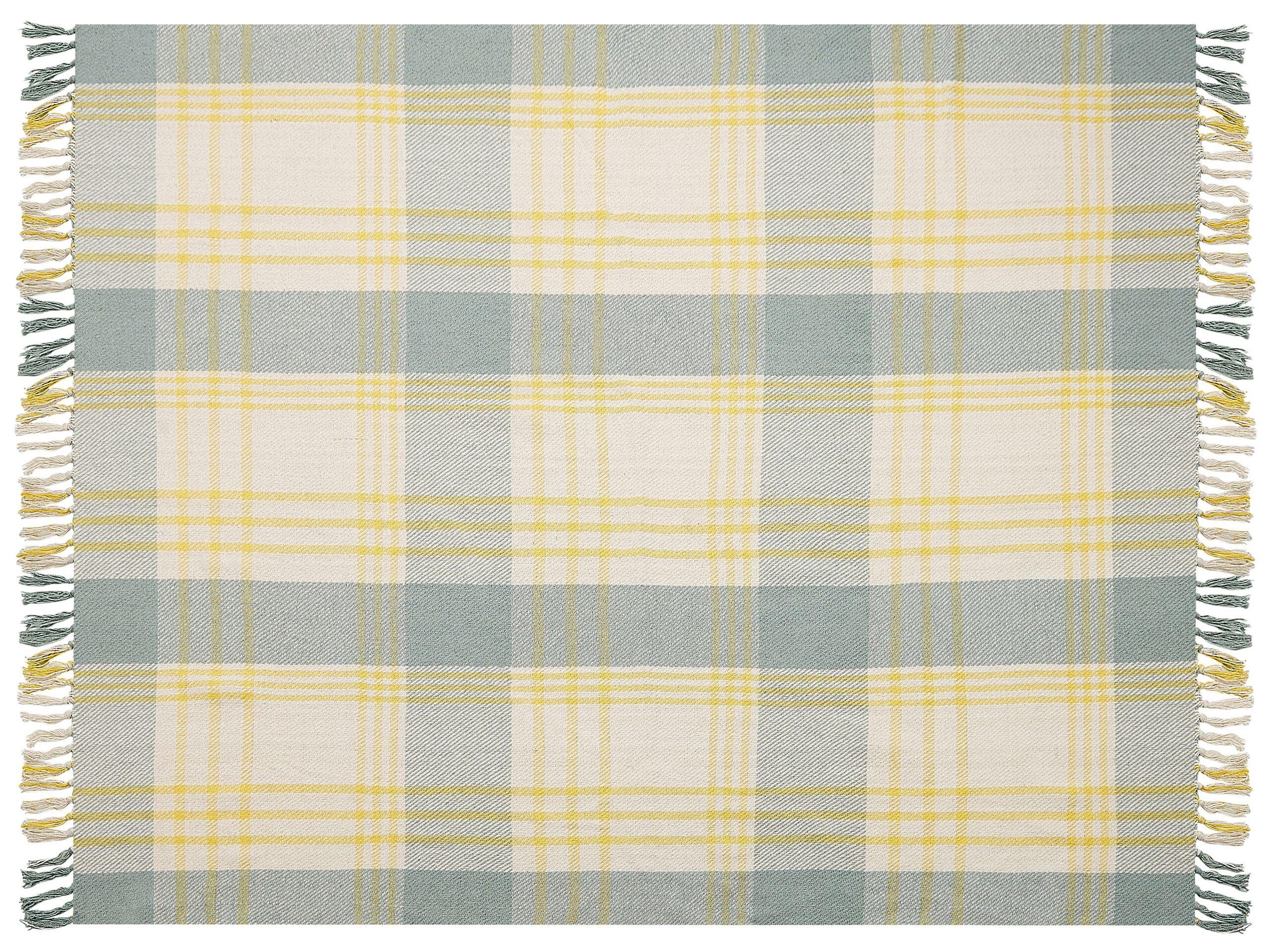 Beliani BETALI Couverture Plaid Classique en Coton  