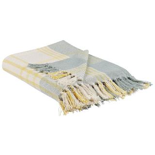 Beliani BETALI Couverture Plaid Classique en Coton  