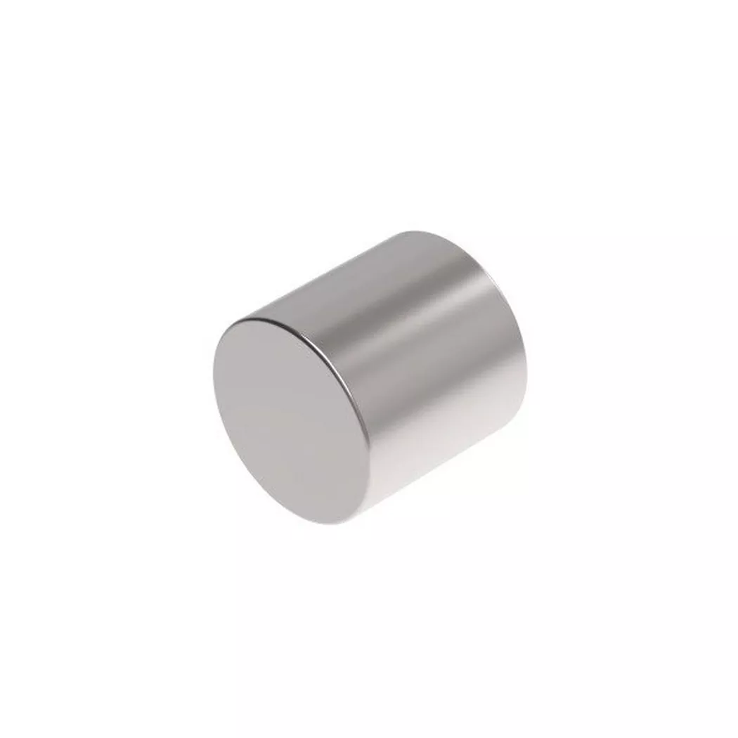 Magnet MAUL Neodym-Rohr 10x10mm 4kg Nickel 4 Stück