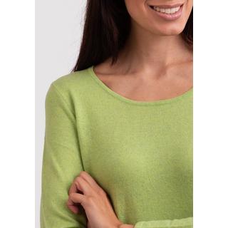 CASH-MERE.CH  Recycelter Kaschmir Rundhals Pullover 