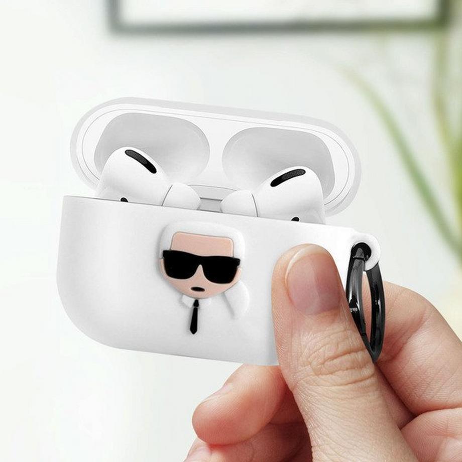 KARL LAGERFELD  Coque Airpods Pro Design Karl 3D 