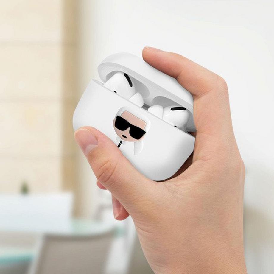 KARL LAGERFELD  Coque Airpods Pro Design Karl 3D 