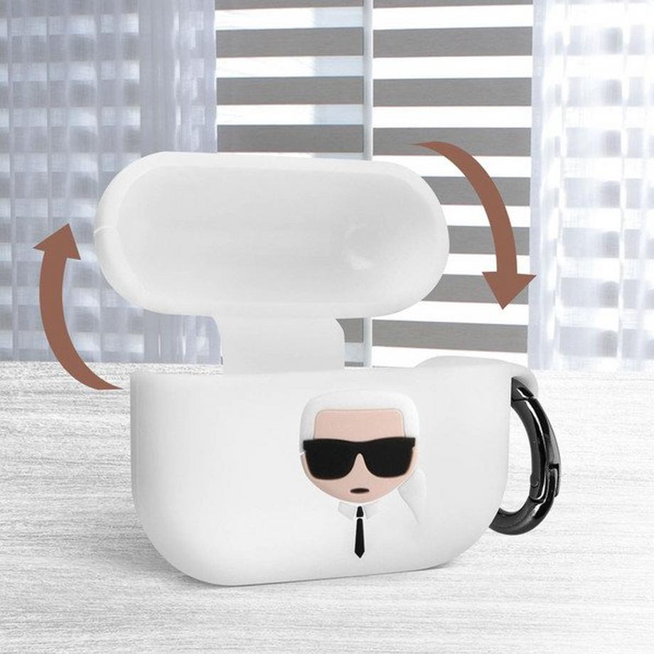 KARL LAGERFELD  Coque Airpods Pro Design Karl 3D 