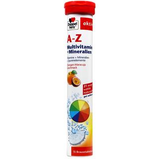 Doppelherz  Doppelherz A-Z Multivitamin Mineralien Brausetabletten 