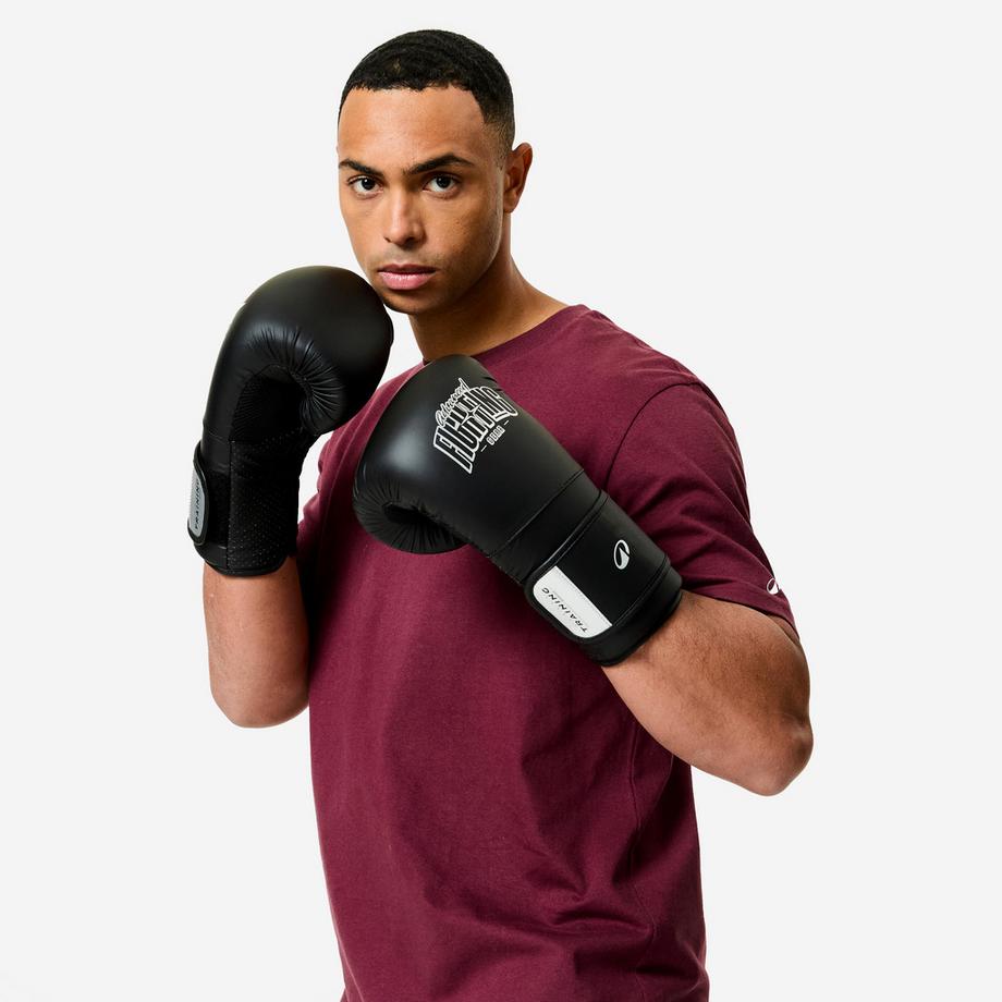 DOMYOS  Gants de boxe ergonomiques polyester 