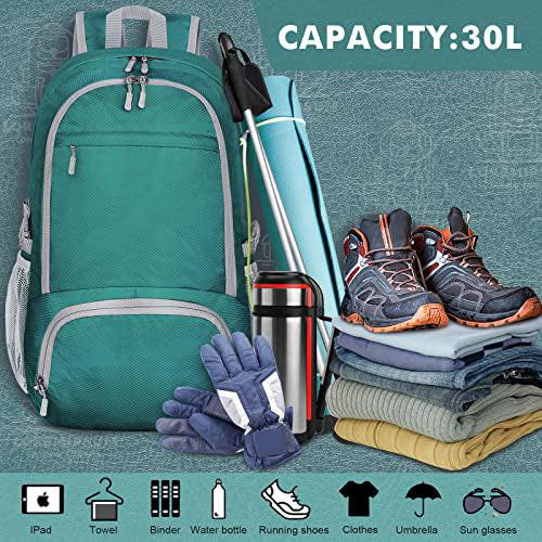 Only-bags.store Leichter faltbarer Packrucksack kleiner Wanderrucksack wasserdicht  