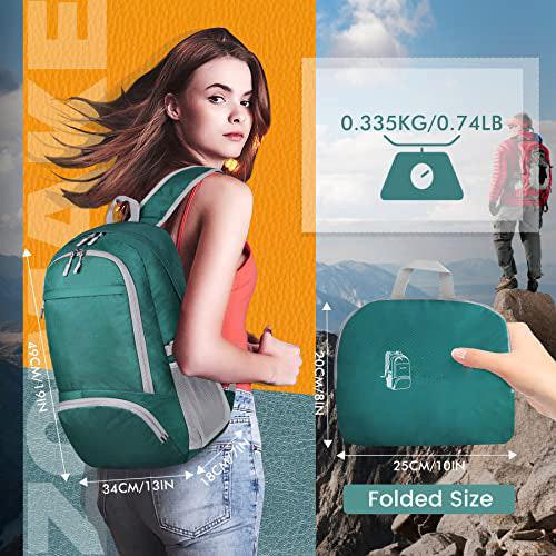 Only-bags.store Leichter faltbarer Packrucksack kleiner Wanderrucksack wasserdicht  