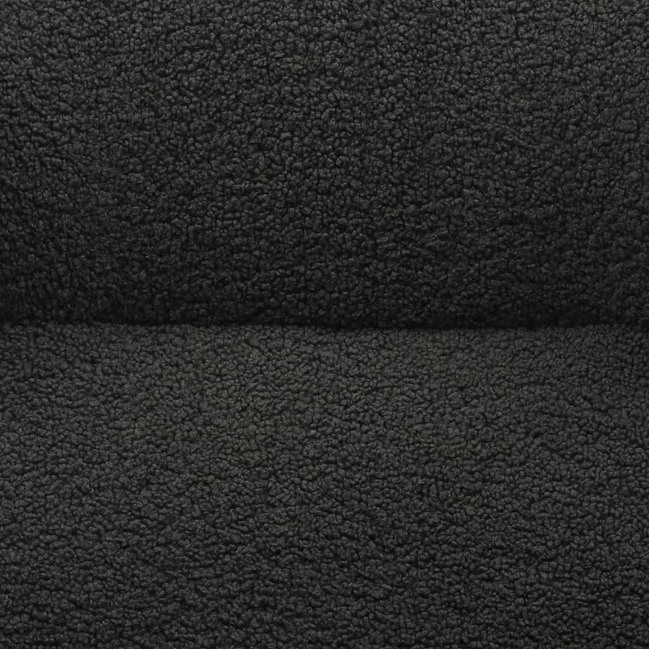 mutoni Sessel Harmonize Teddyfell anthrazit  