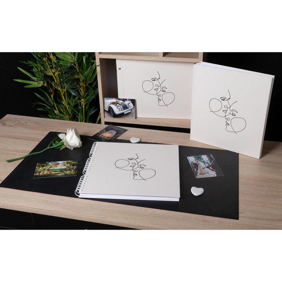 Exacompta Album photo livre 60 pages blanches Art  