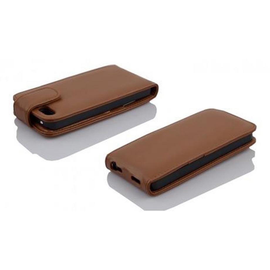 Cadorabo  Housse compatible avec Apple iPhone 5C - Coque de protection au design flip en similicuir lisse 