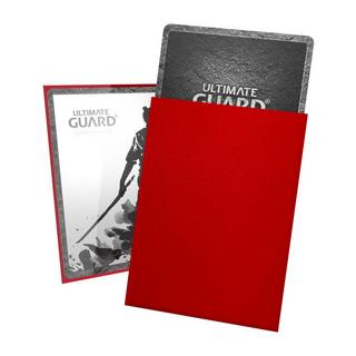 Ultimate Guard  Protège-cartes - Boîte de 100 pièces - Katana - Standard -  Rouge 