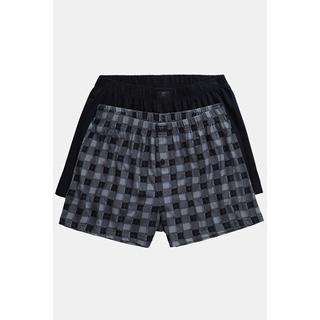 JP1880  Boxershorts, 2er-Pack, Jersey, Mustermix 