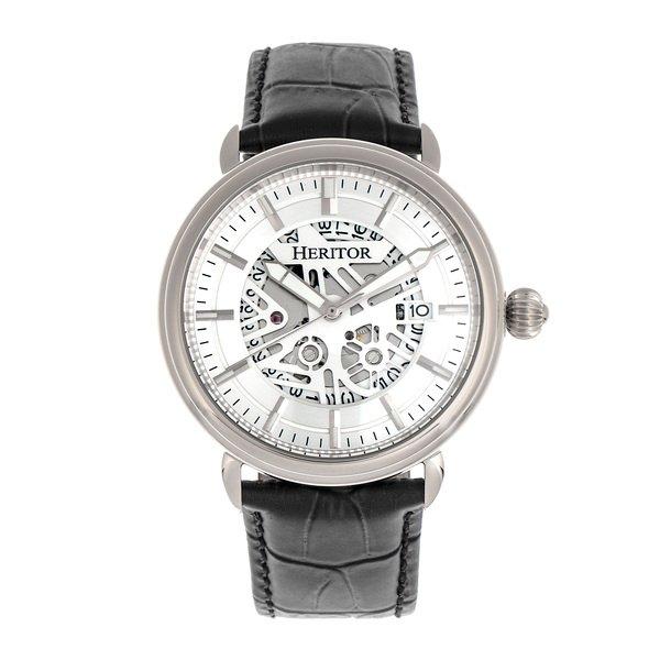 Heritor Automatic  Montre Heritor Automatique Mattias Bracelet Cuir avec Date 