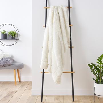 Decke Doudoux aus Webpelz