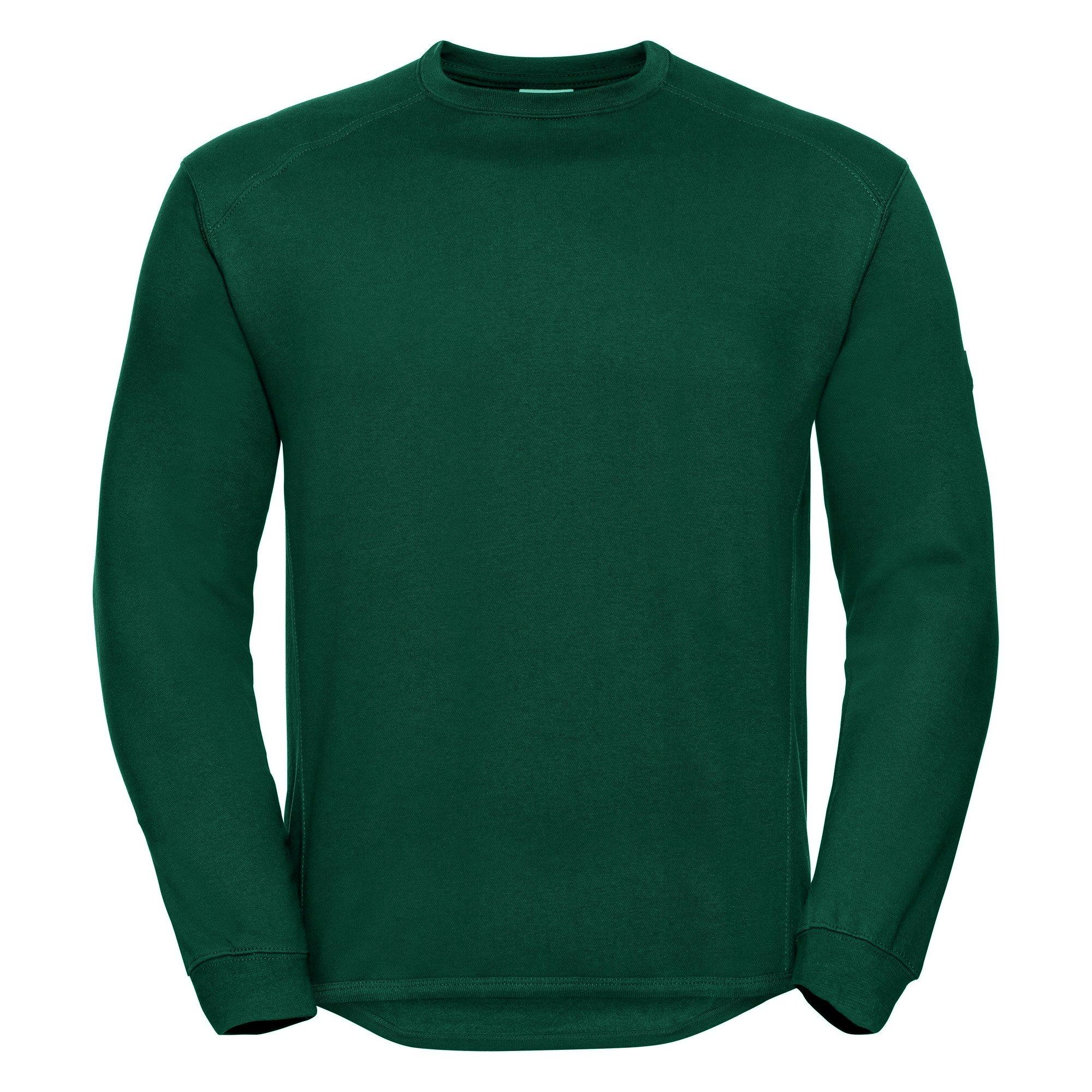 Russell  Workwear Crew Neck Set In Sweatshirt Top 