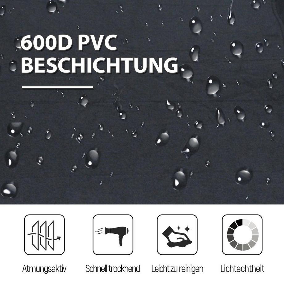 Northio  Feldbett Campingbett mit Tasche Schwarz 