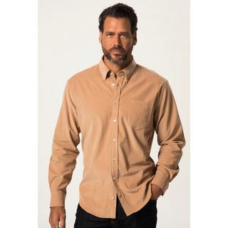 JP1880  Cordhemd, Langarm, Buttondown-Kragen, Modern Fit 