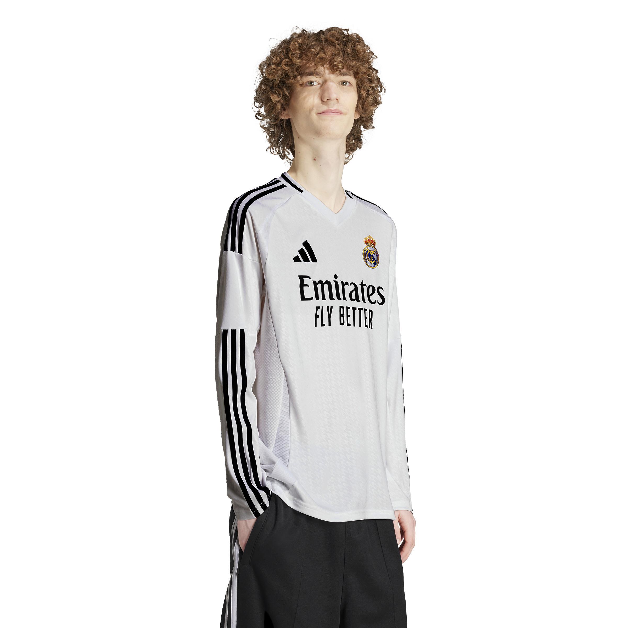 adidas  maillot domicile manches longues real madrid 2024/25 