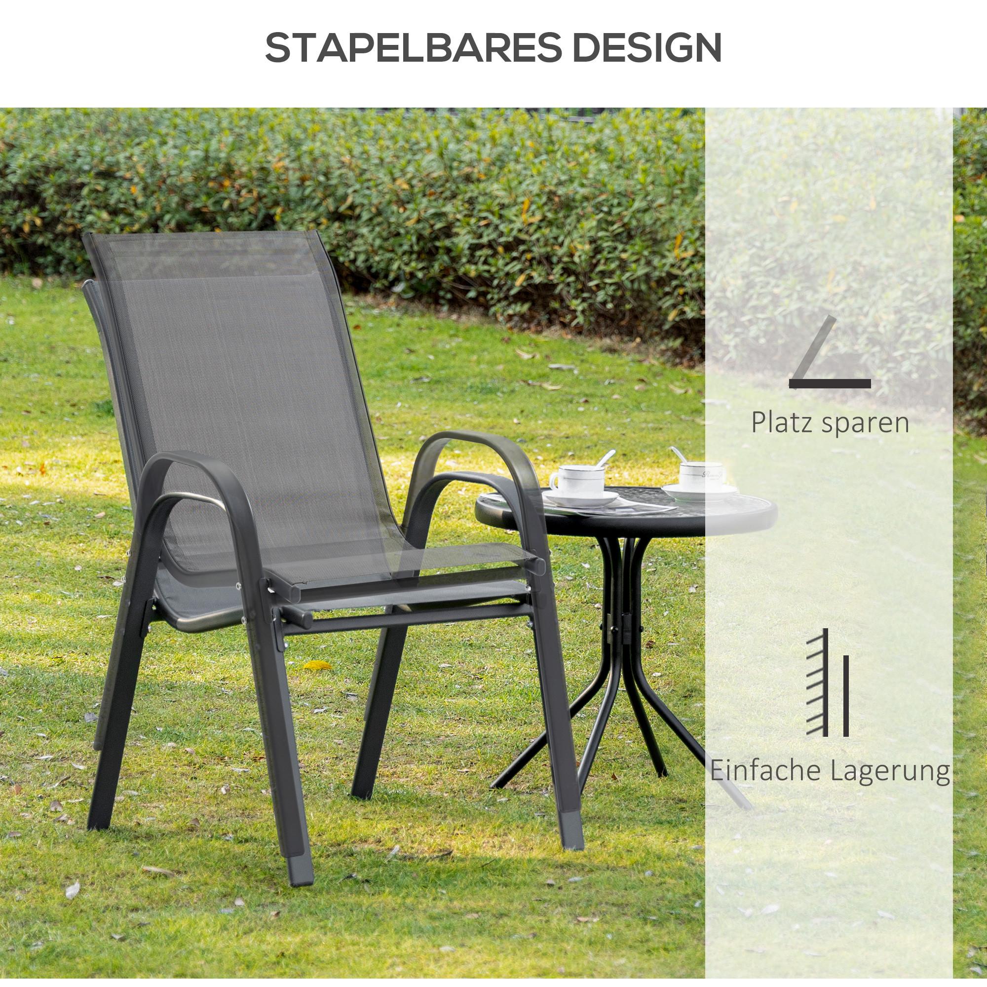 Outsunny Chaise de jardin  