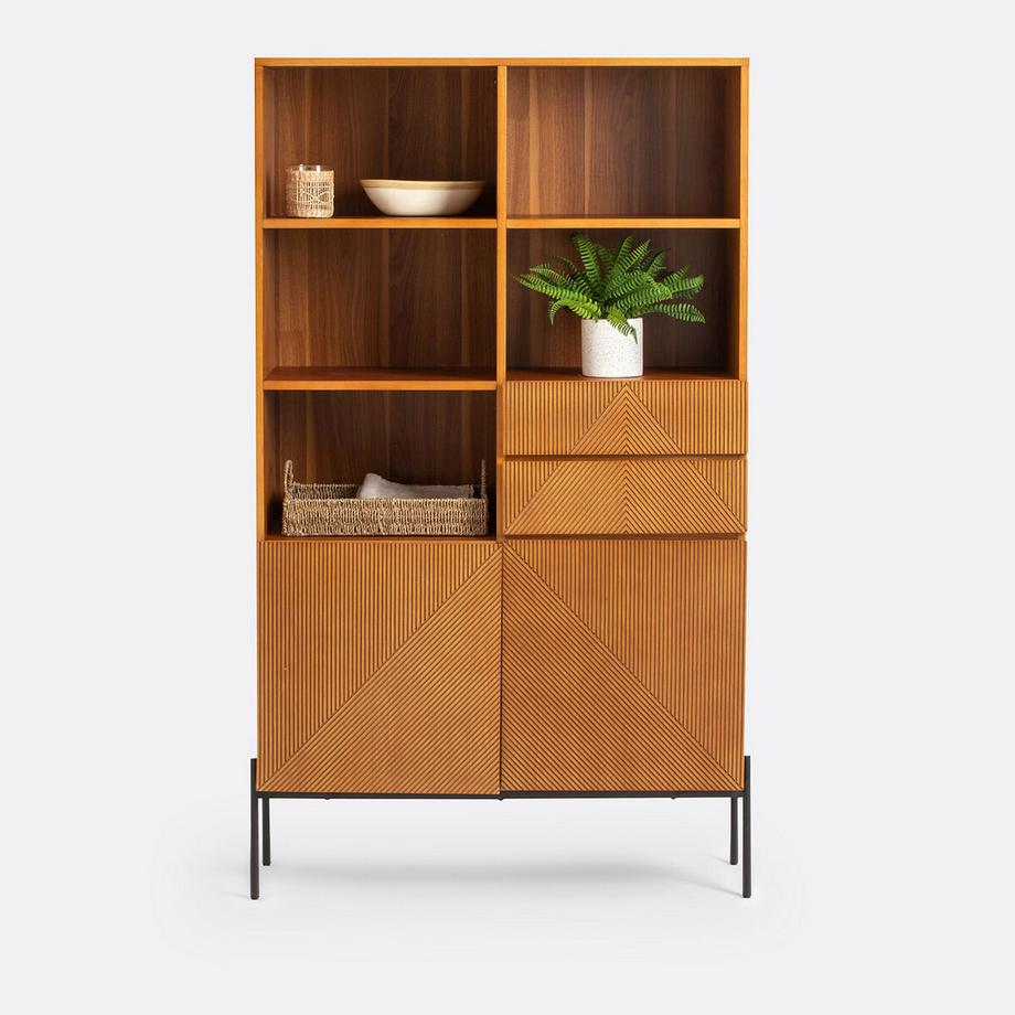 La Redoute Intérieurs Bibliothèque rangement vintage  