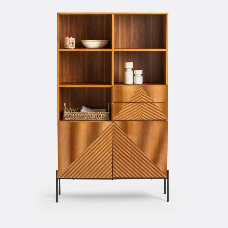 La Redoute Intérieurs Bibliothèque rangement vintage  