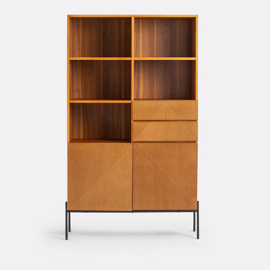 La Redoute Intérieurs Bibliothèque rangement vintage  