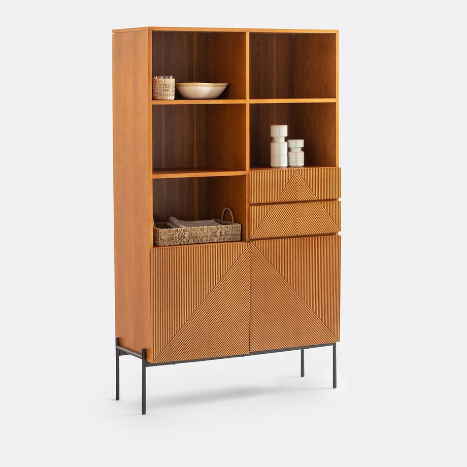 Bibliothèque rangement vintage