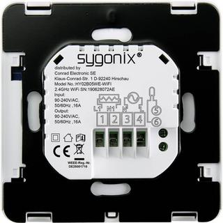 Sygonix Heizungsthermostat mit WLAN und Sensor  