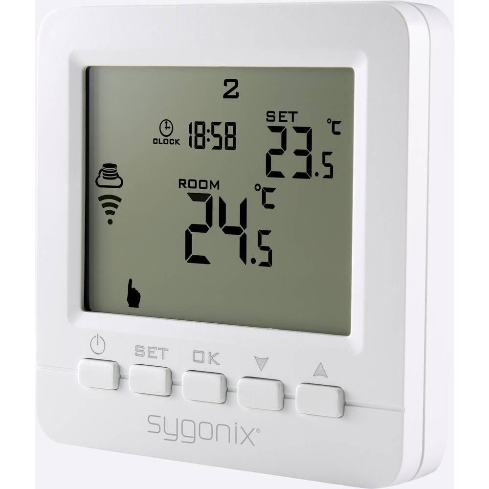 Sygonix Thermostat de chauffage avec Wi-Fi et capteur  